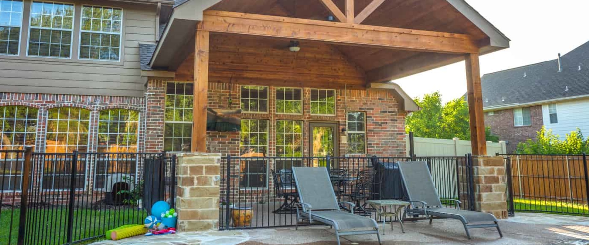 What are hardscape surfaces?