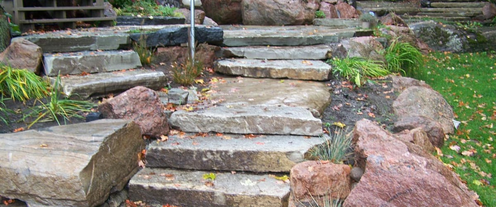 What does hardscaping consist of?