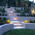 What does hardscape consist of?