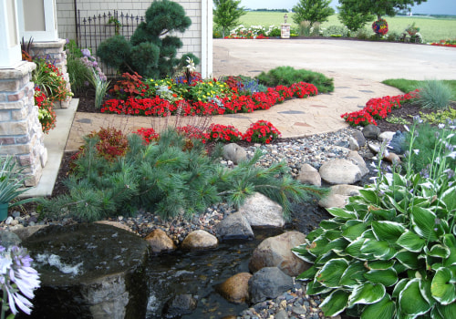 What is the difference between landscaping and hardscaping?