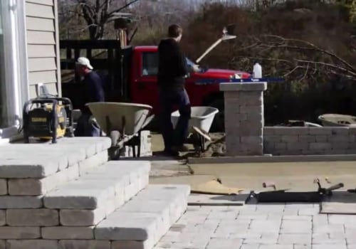 How to install hardscaping?